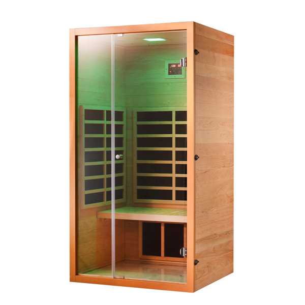 royal saunas hongyuan 2 Person FAR Infrared Sauna & Reviews Wayfair